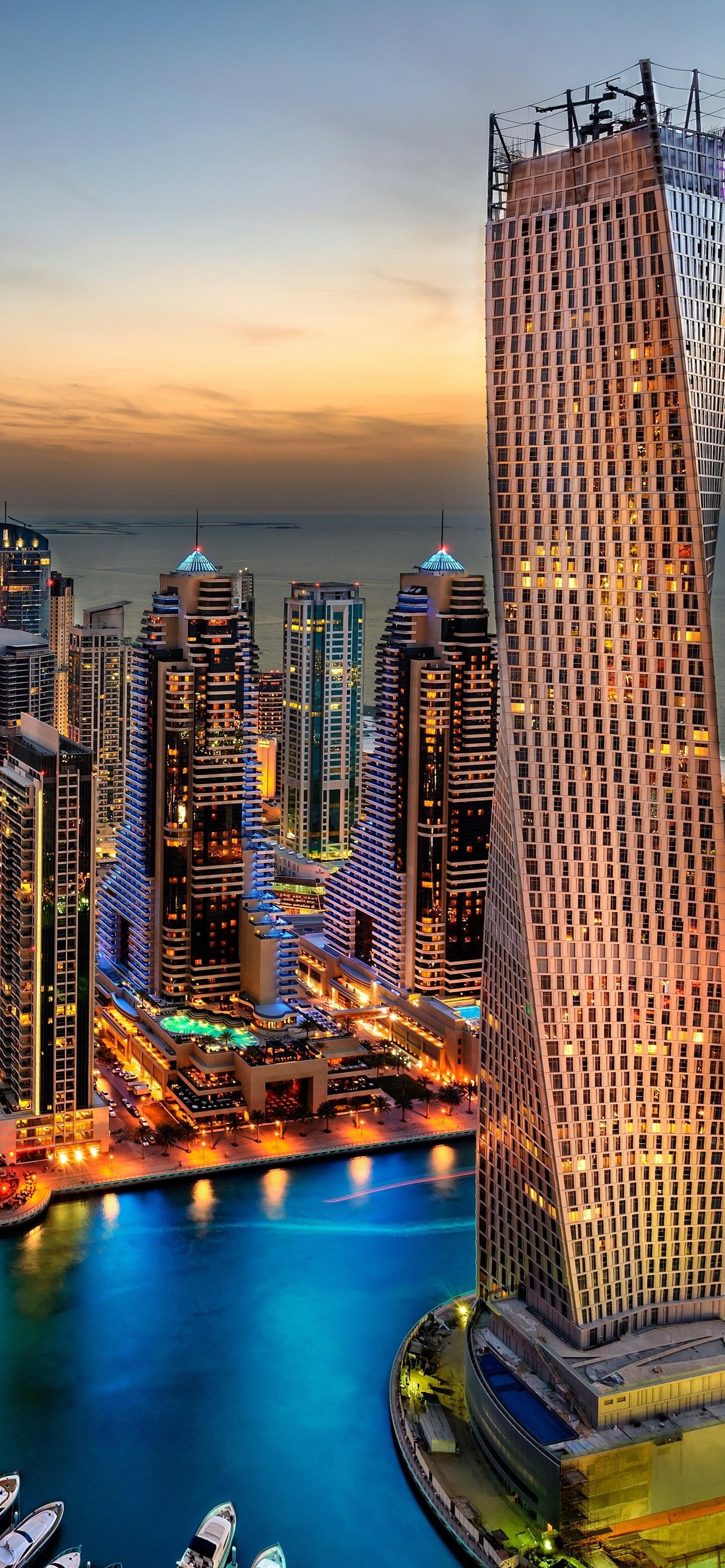 두바이 벽지,수도권,시티,마천루,도시 풍경,타워 블록