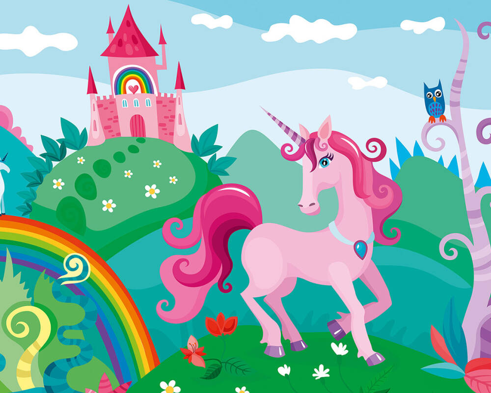 unicorn wallpaper,horse,unicorn,fictional character,illustration,mane