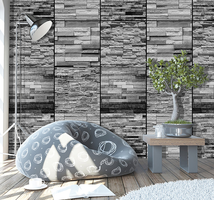 stone wallpaper,wall,interior design,table,room,furniture