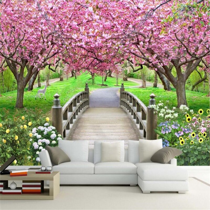 wallpaper for walls,mural,flower,spring,blossom,natural landscape