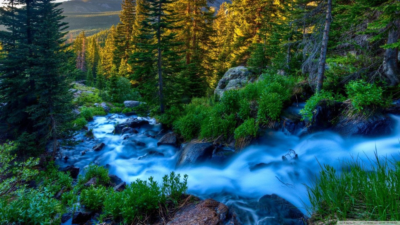 1366x768 wallpaper,body of water,natural landscape,nature,water resources,stream