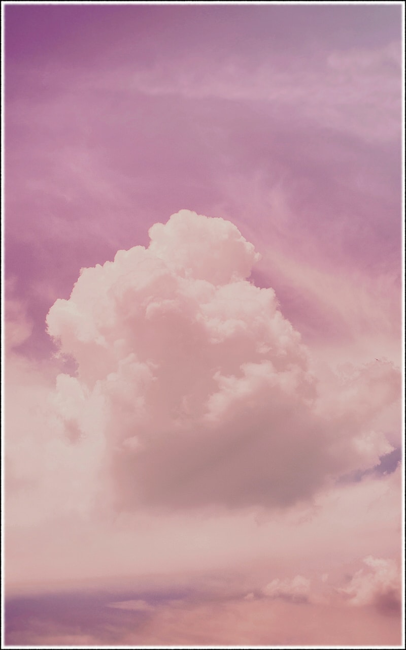 4k 벽지 전화,하늘,구름,분홍,보라색,제비꽃