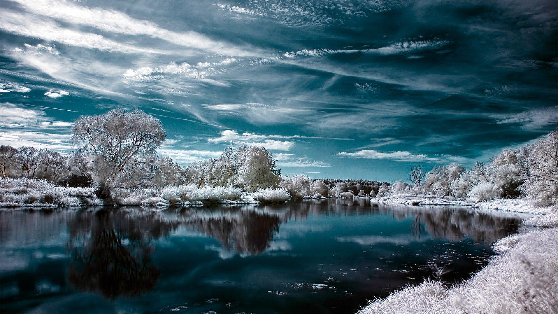 fond d'écran hd 1920x1080,ciel,paysage naturel,la nature,l'eau,bleu