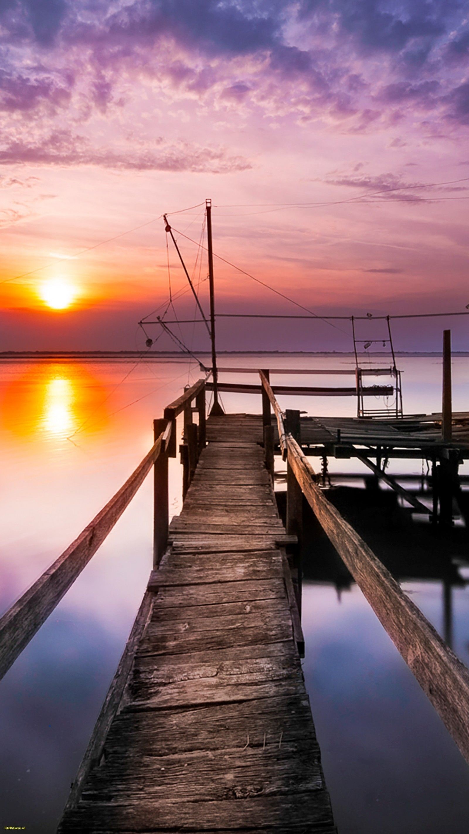 teléfono de fondo de pantalla 4k,cielo,muelle,muelle,horizonte,paisaje natural