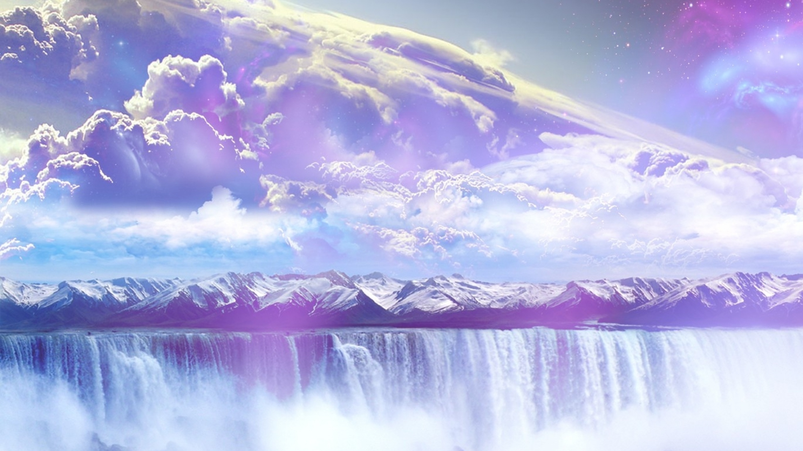 2560x1440 wallpaper,sky,nature,natural landscape,purple,atmosphere