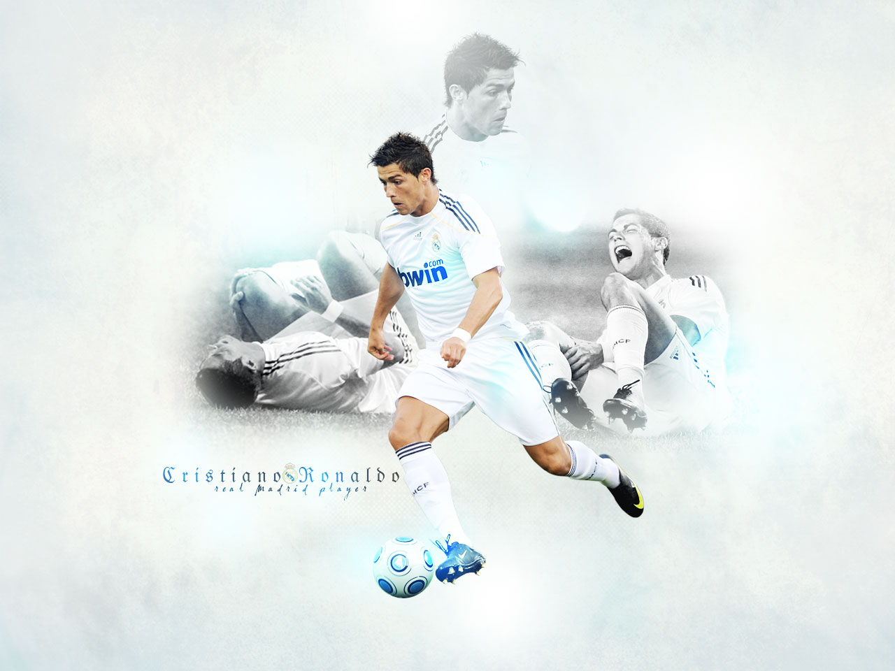 ronaldo wallpaper,calciatore,calcio,illustrazione,seduta,palla da calcio