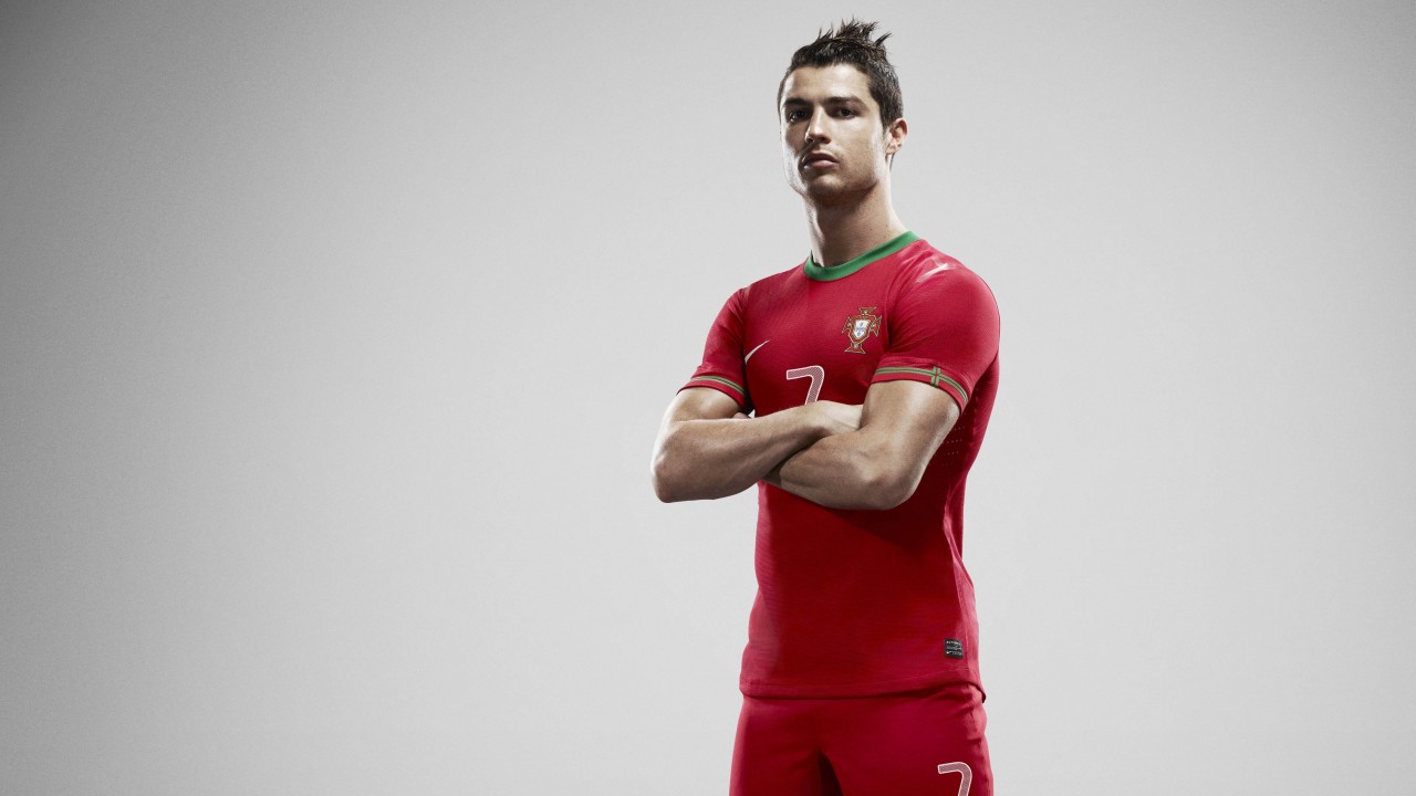 cr7 wallpaper,shoulder,red,sportswear,standing,arm