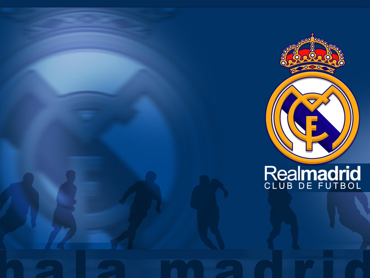 real madrid wallpaper,blue,logo,font,electric blue,graphics