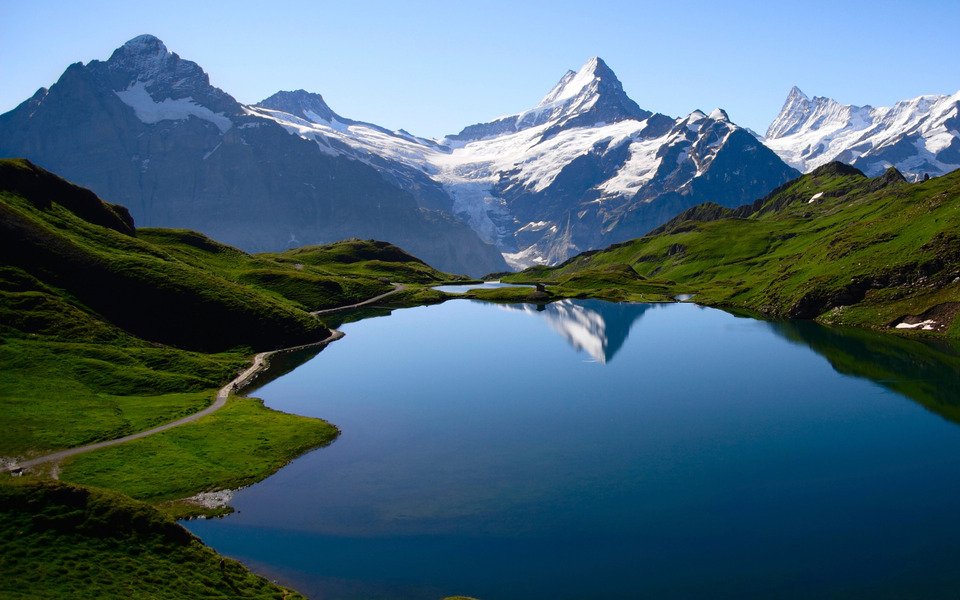 temas de fondo de pantalla,montaña,paisaje natural,naturaleza,reflexión,cordillera