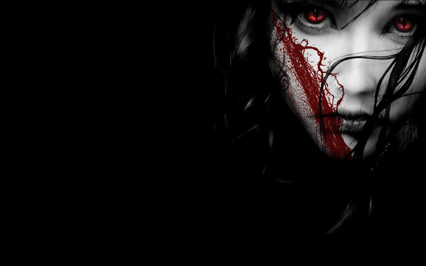 gothic wallpaper,face,red,darkness,head,fiction