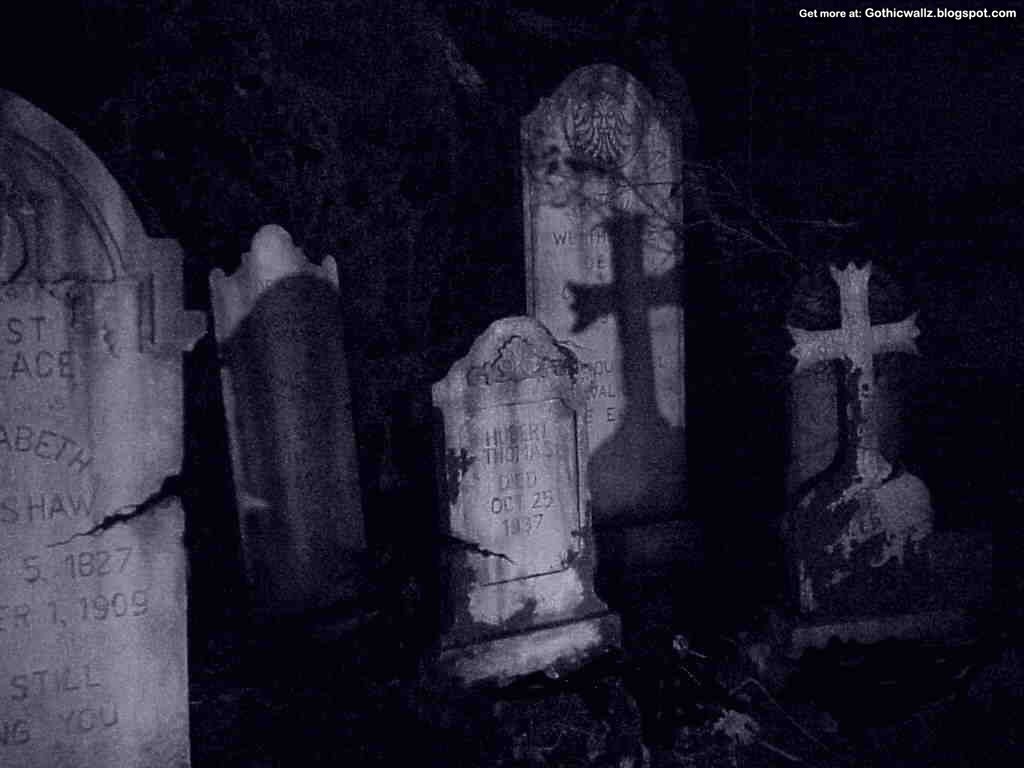 papel pintado gótico,lápida mortuoria,cementerio,oscuridad,tumba,cripta