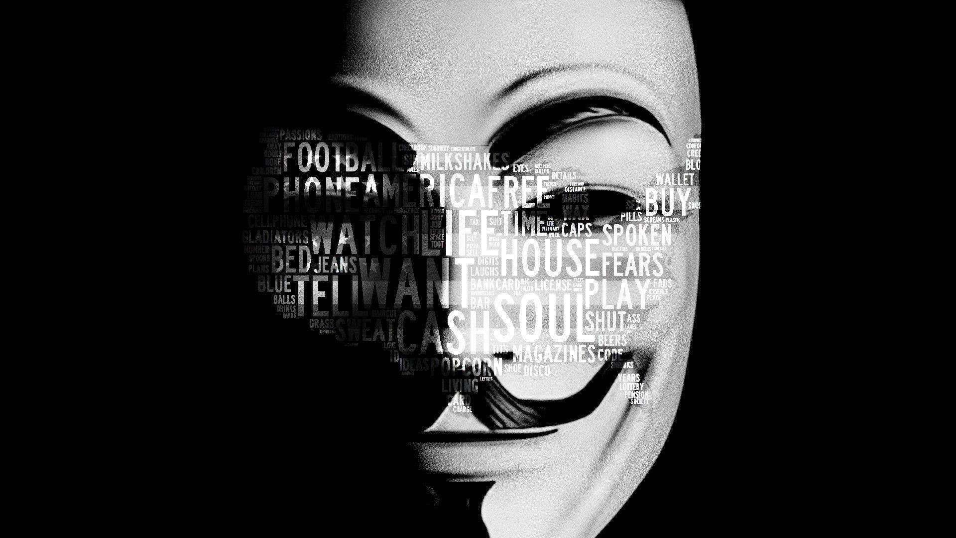 anonymous wallpaper,face,white,black and white,head,font