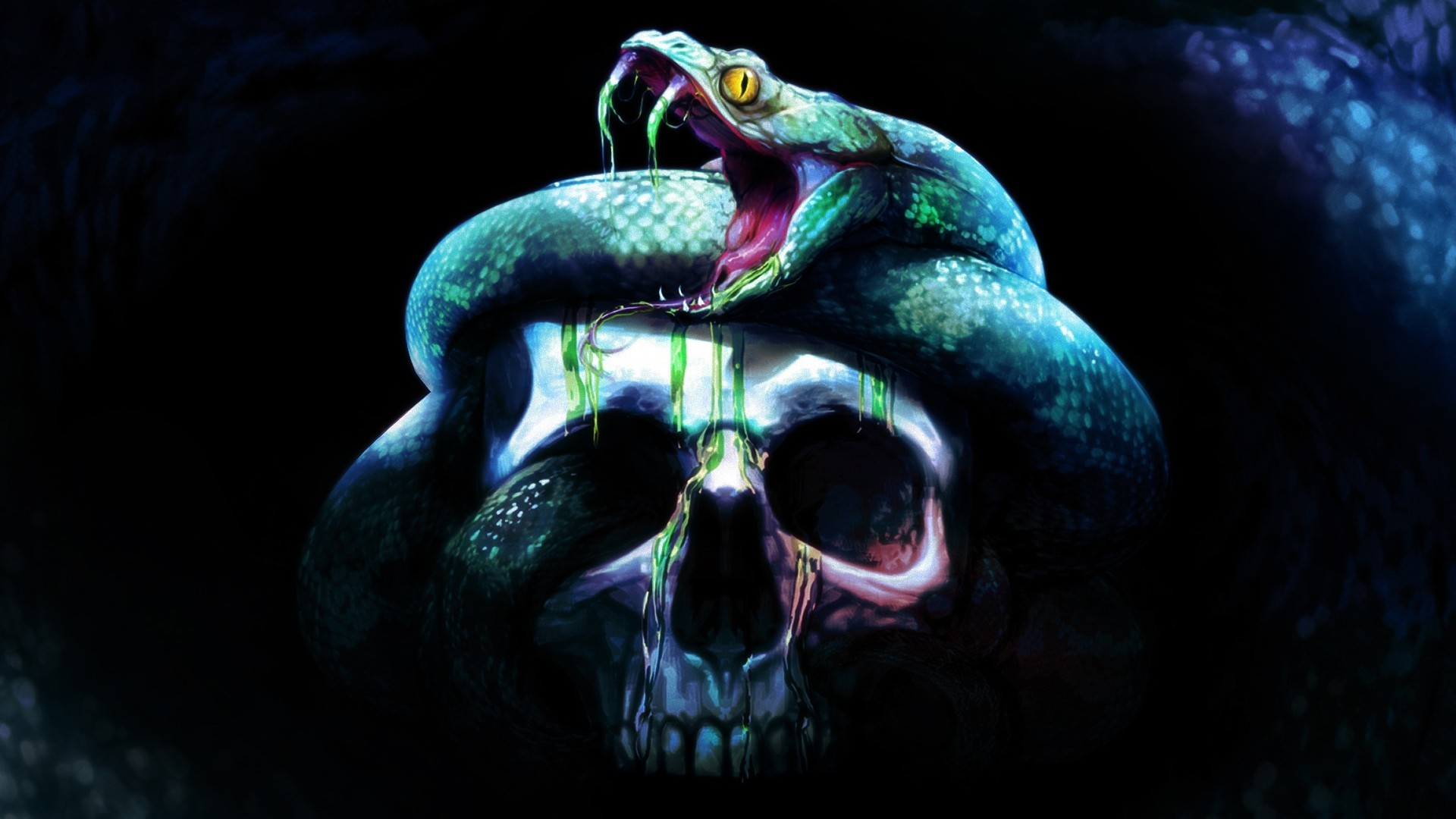 snake wallpaper,organism,fictional character,demon,serpent,illustration