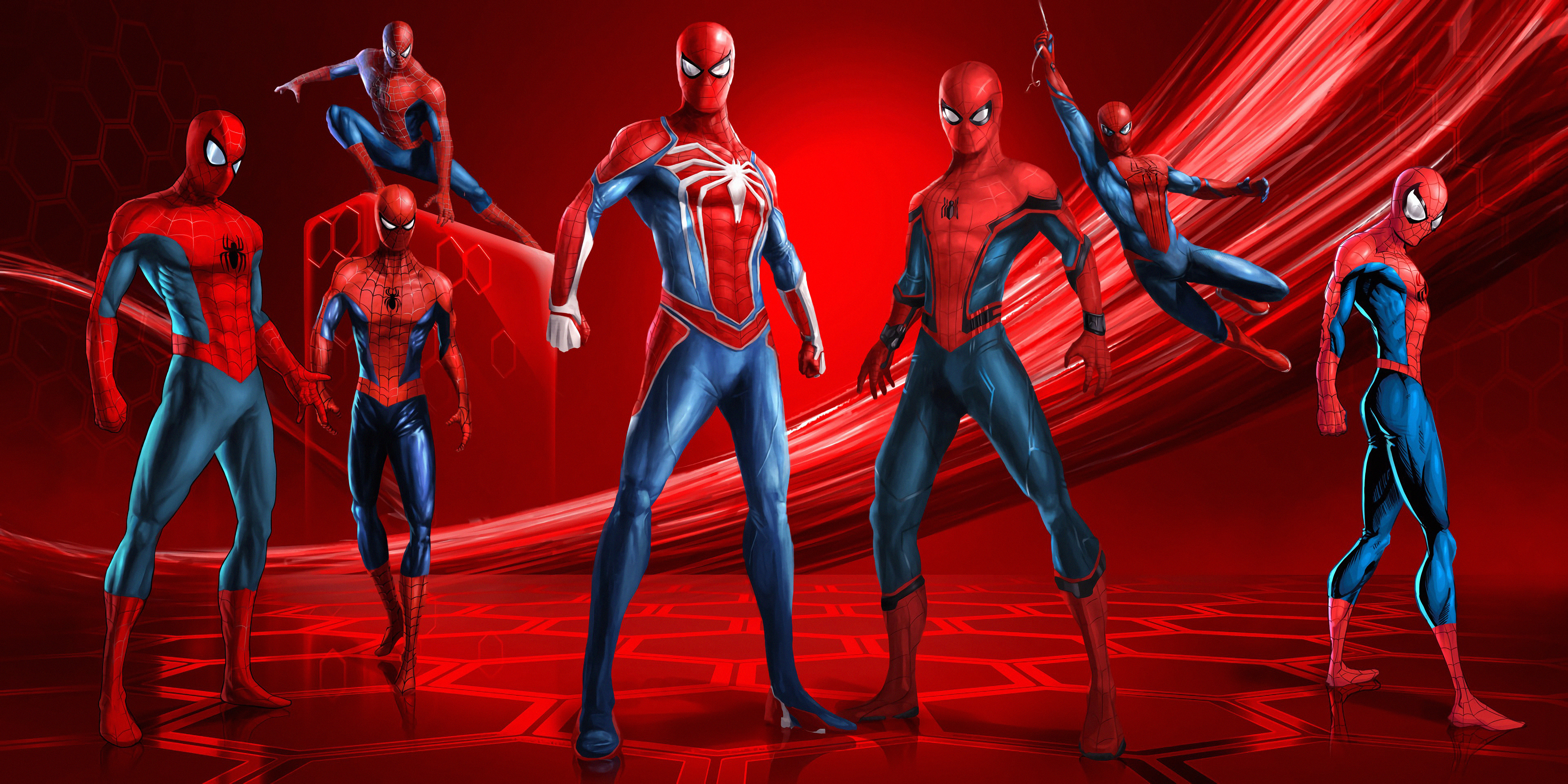 spiderman wallpaper hd,red,fictional character,superhero,human,organism