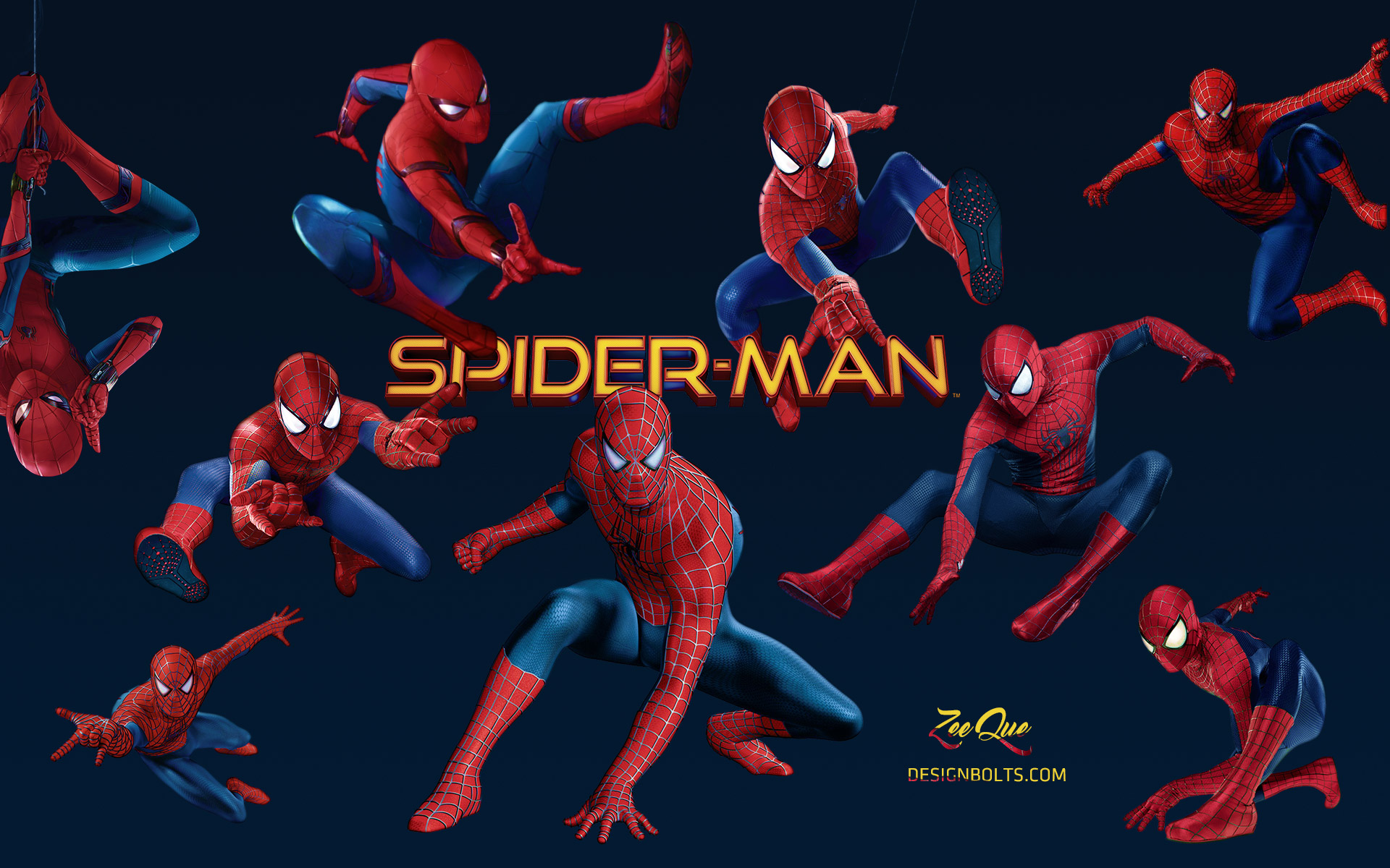 spiderman wallpaper hd,spider man,superheld,erfundener charakter,animation,mannschaft