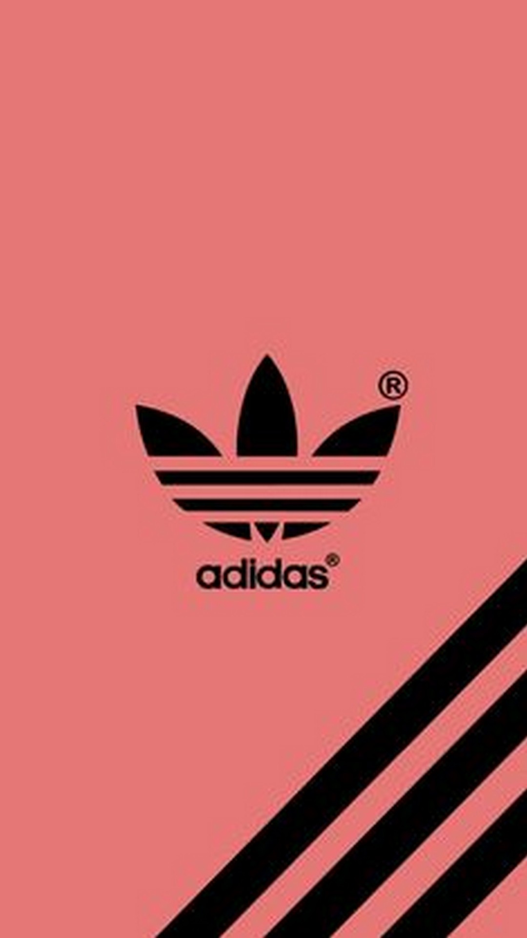 fond d'écran adidas,rose,rouge,illustration,emblème,police de caractère