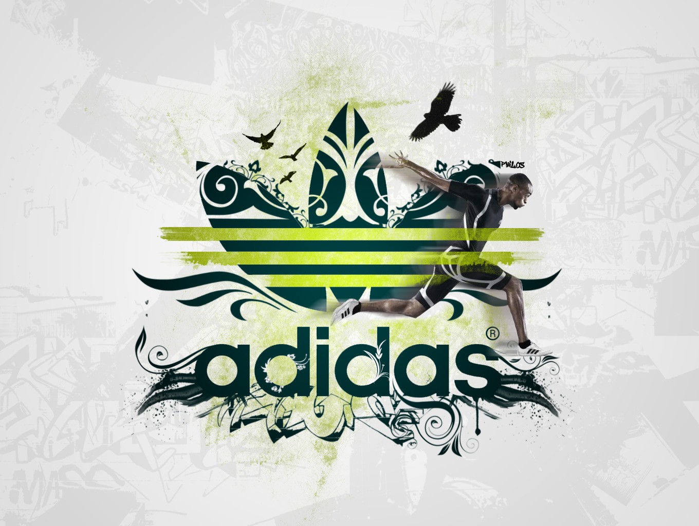 adidas wallpaper,logo,font,illustration,graphic design,design