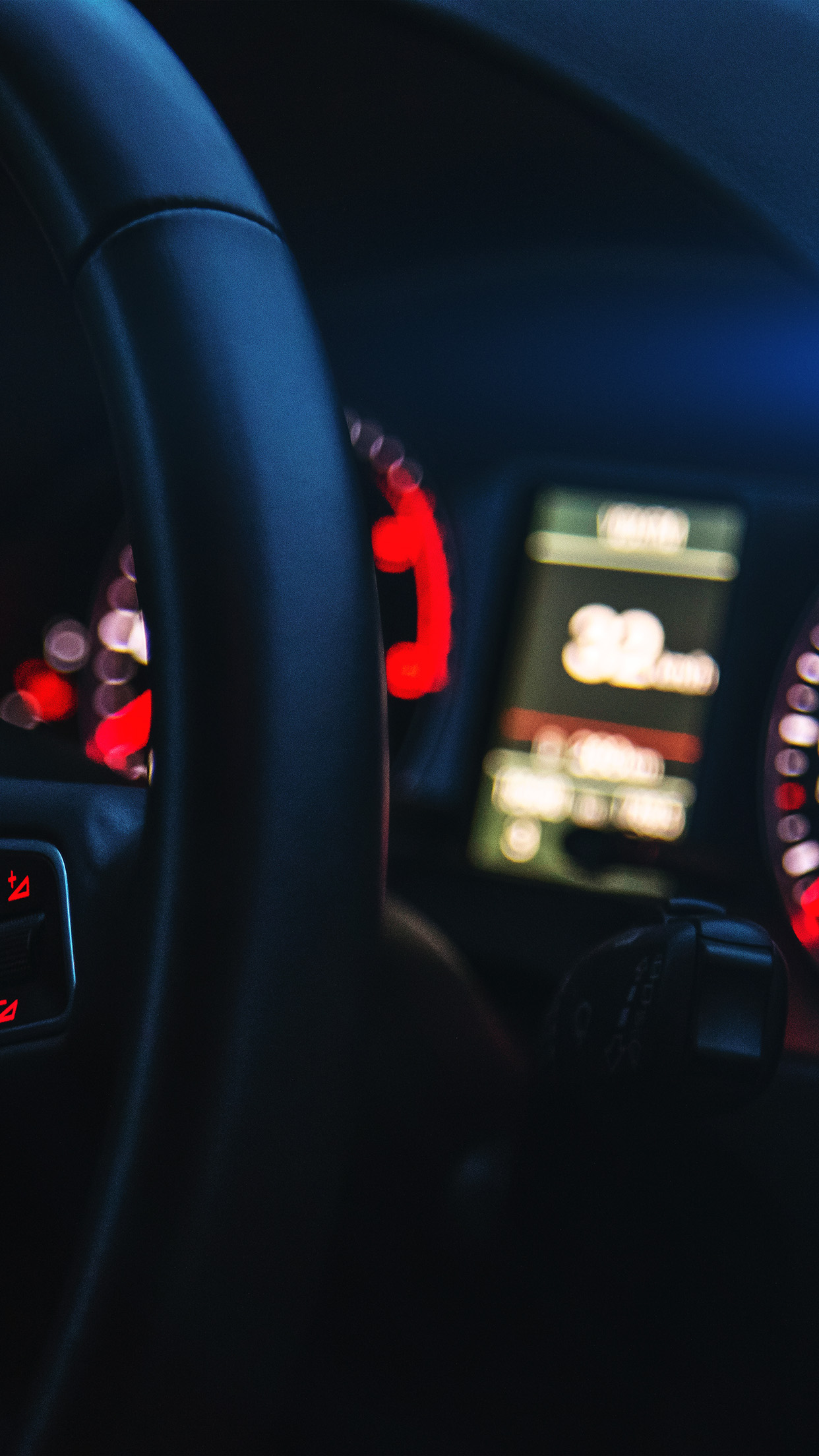 fondo de pantalla audi,vehículo,coche,velocímetro,volante,iluminación automotriz