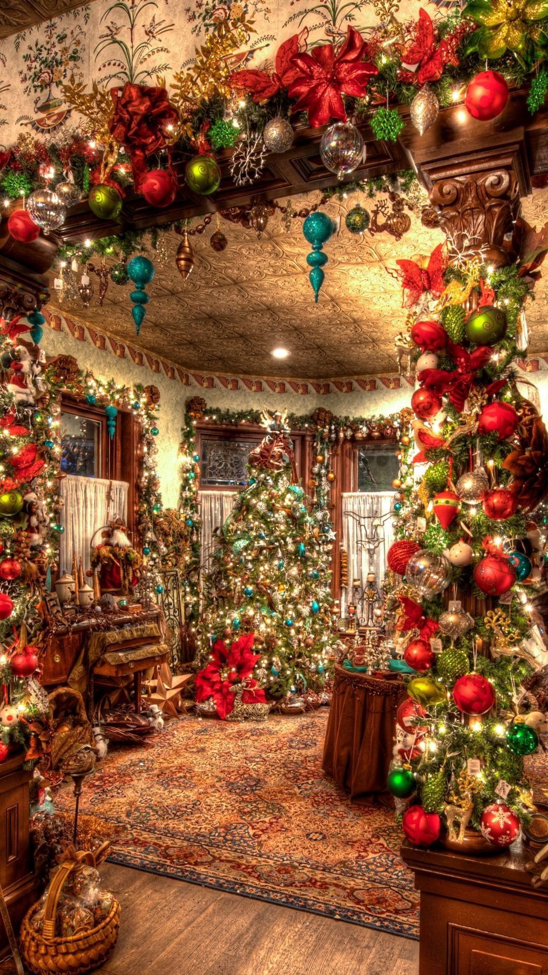 sfondi di natale hd,decorazione natalizia,albero di natale,natale,ornamento di natale,tradizione