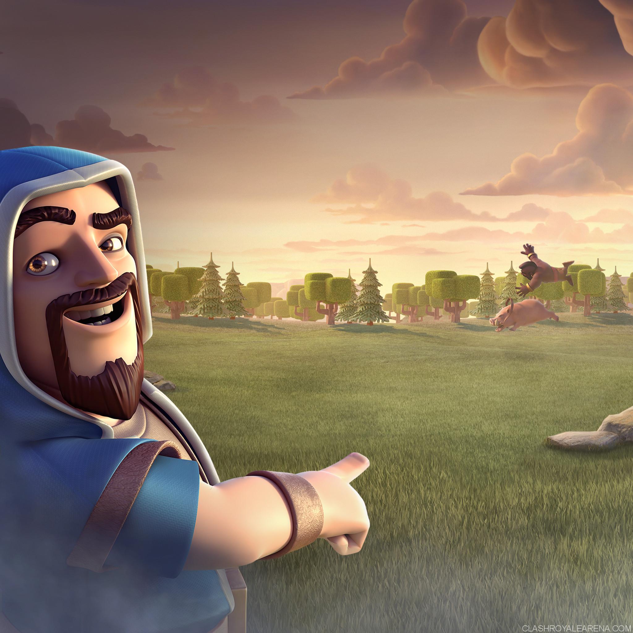 coc wallpaper,animierter cartoon,karikatur,himmel,spiele,animation