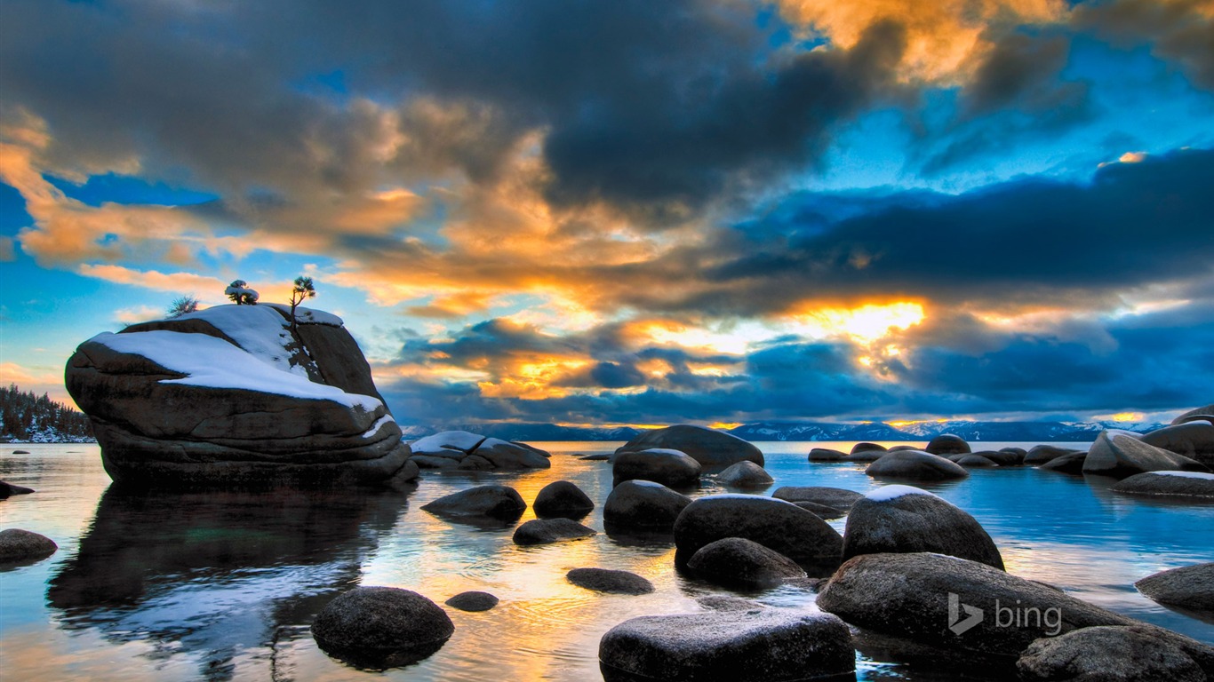 bing tapete,himmel,natur,felsen,natürliche landschaft,wasser