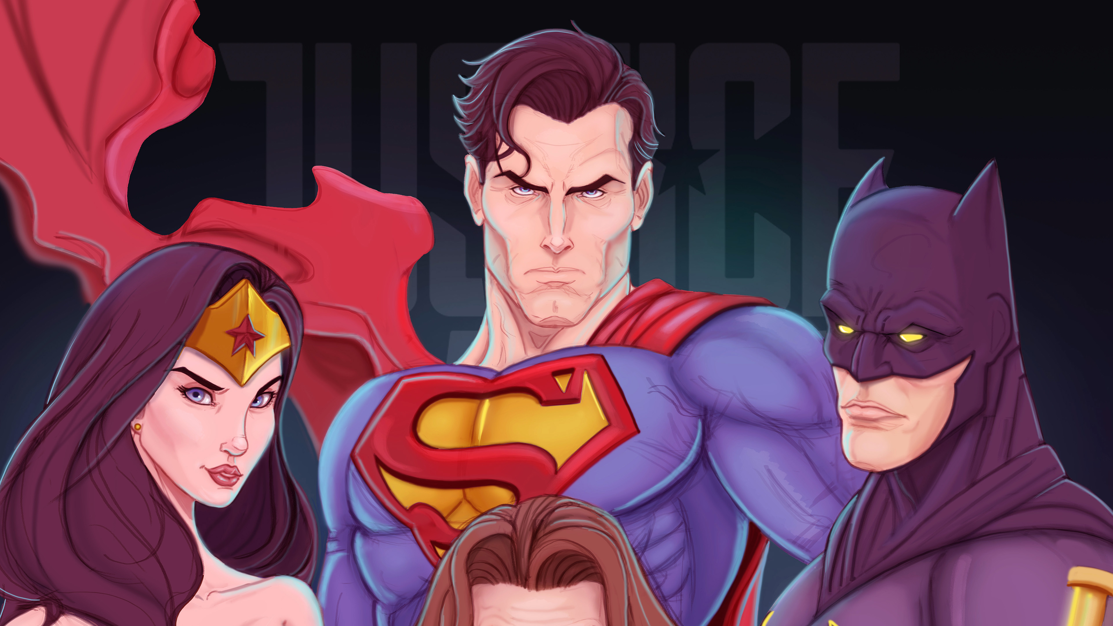 justice league wallpaper,fictional character,superhero,cartoon,hero,animated cartoon