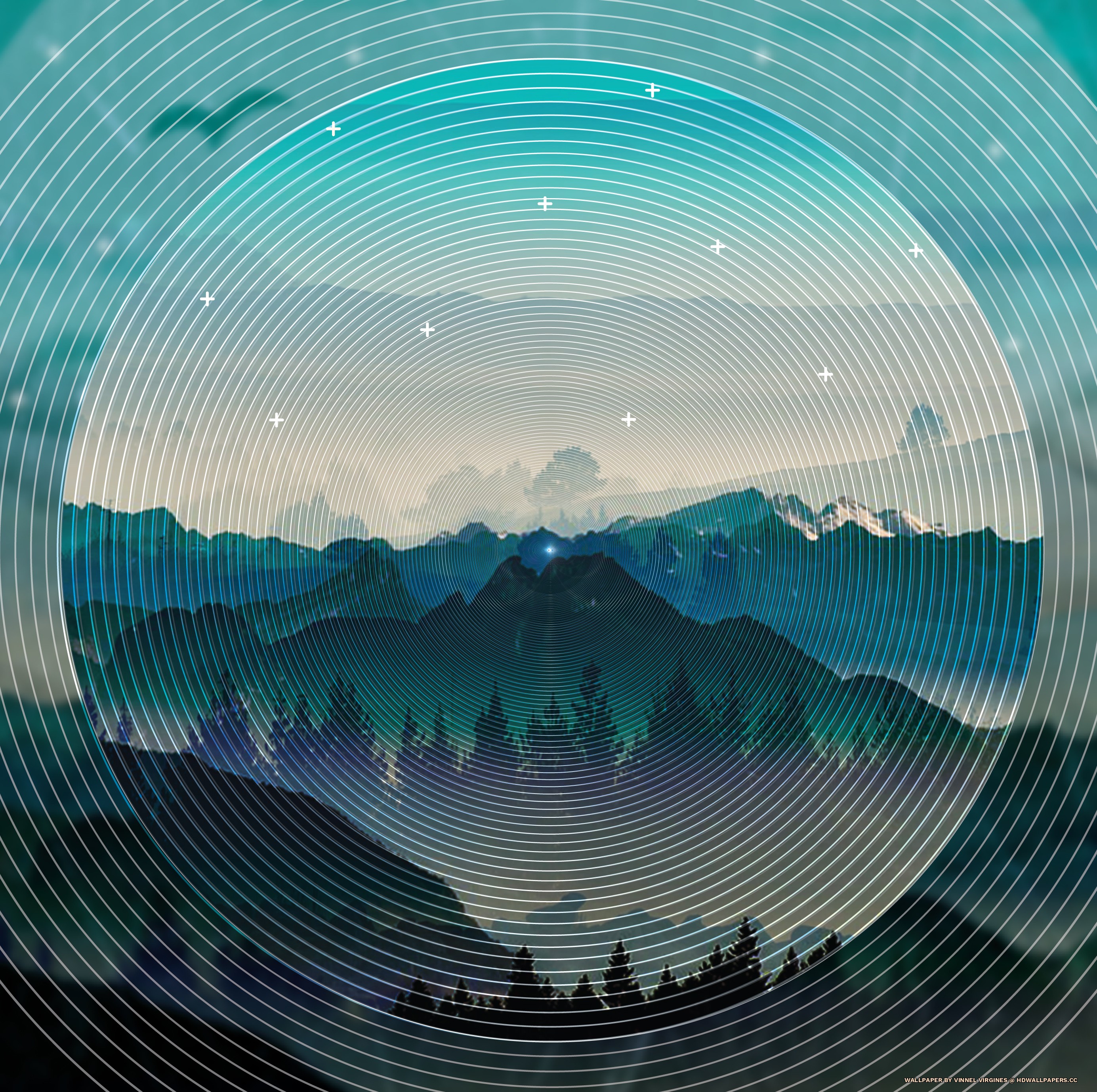 qhd wallpaper,azul,agua,cielo,circulo,ilustración