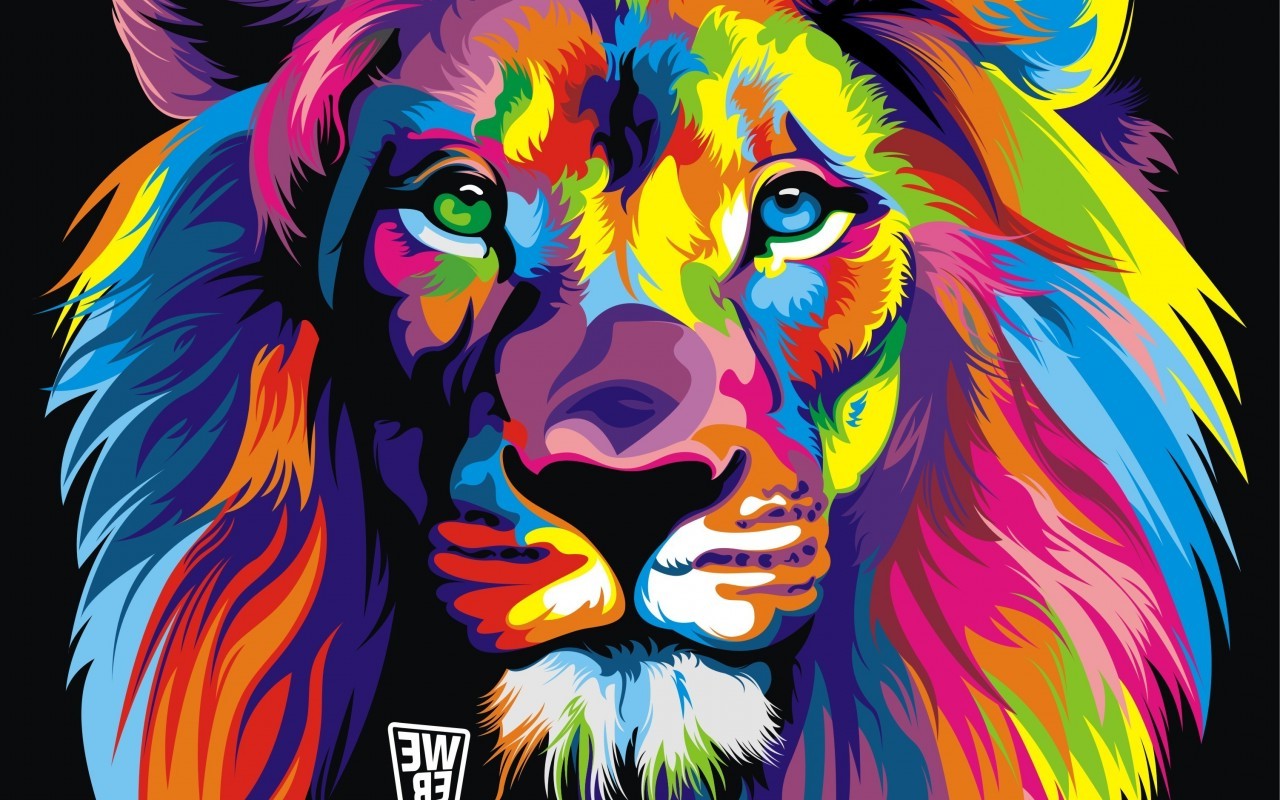 león fondo de pantalla hd,león,arte,ilustración,felidae,fauna silvestre