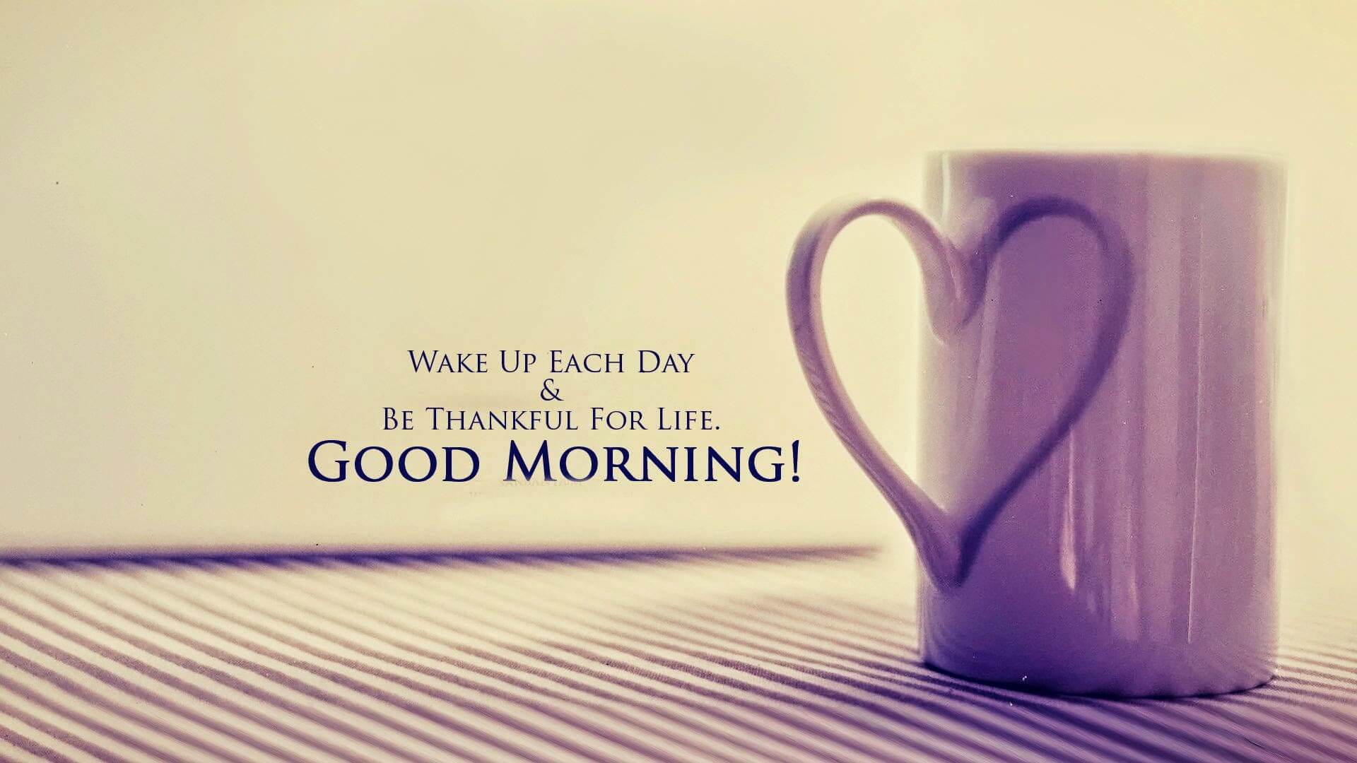 good morning hd wallpaper,text,purple,mug,love,morning