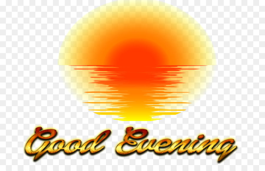 good evening wallpaper,yellow,orange,font,logo,illustration