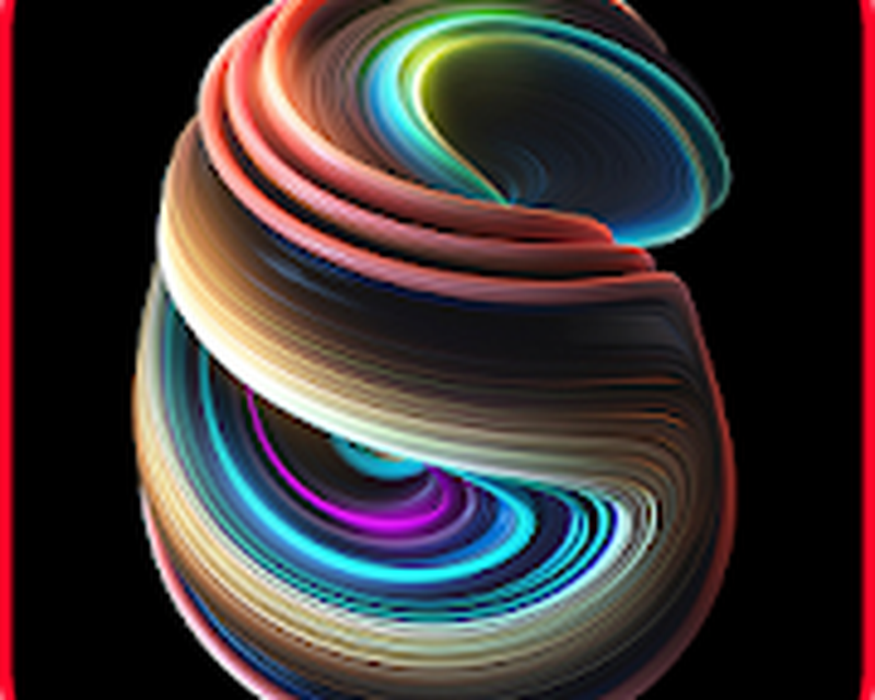 3d wallpaper for android,circle,graphic design,spiral,electric blue,neon