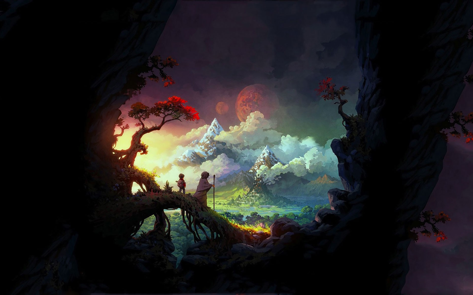 fondo de pantalla 3d para android,juego de acción y aventura,cielo,juego de pc,oscuridad,captura de pantalla
