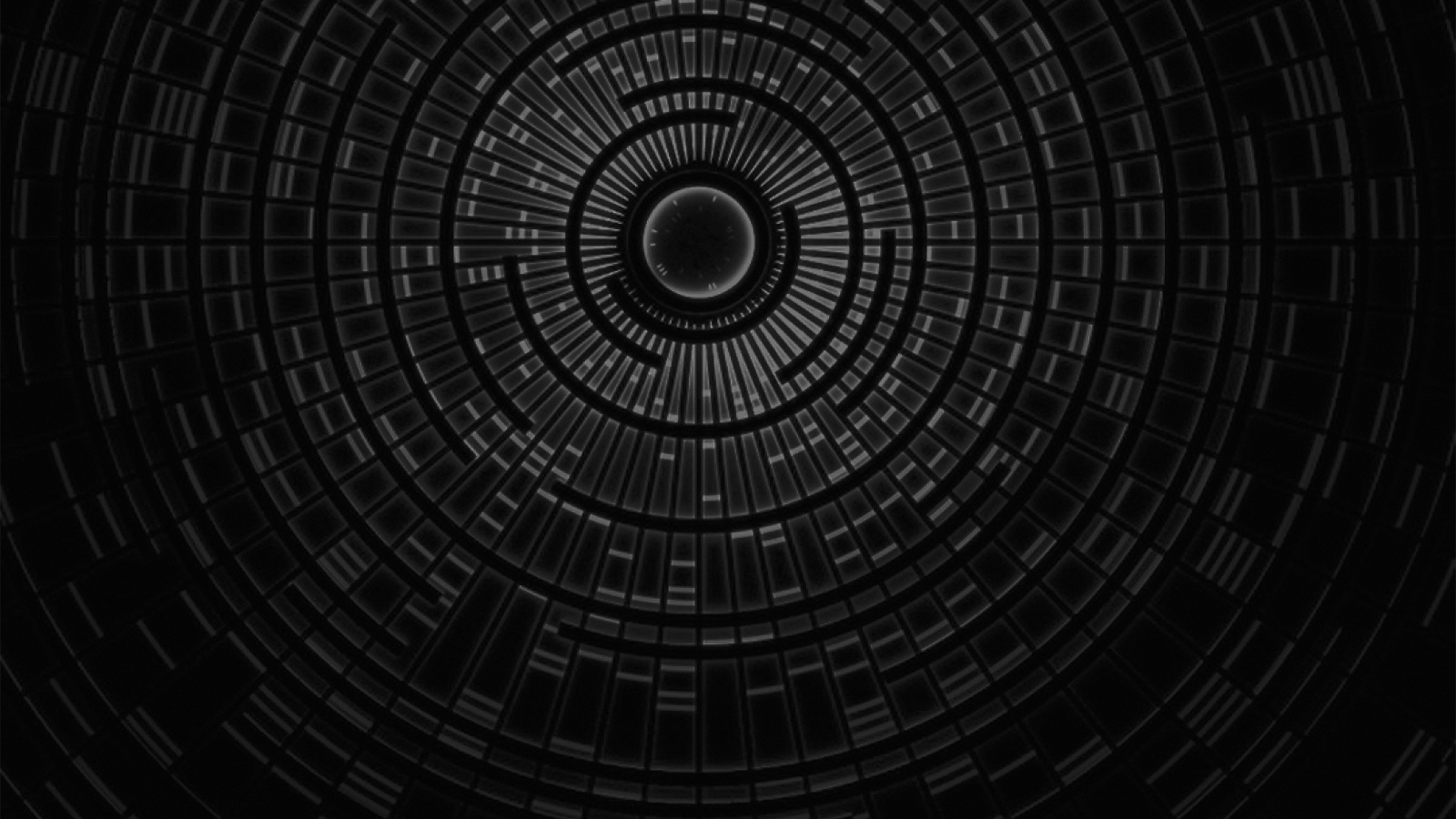 fondo oscuro,negro,monocromo,en blanco y negro,circulo,simetría