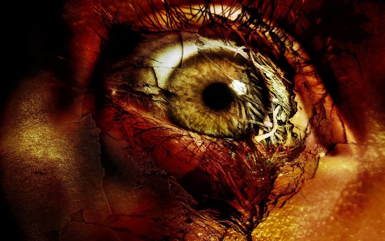 fondo de pantalla de terror,ojo,iris,de cerca,cuerpo humano,demonio