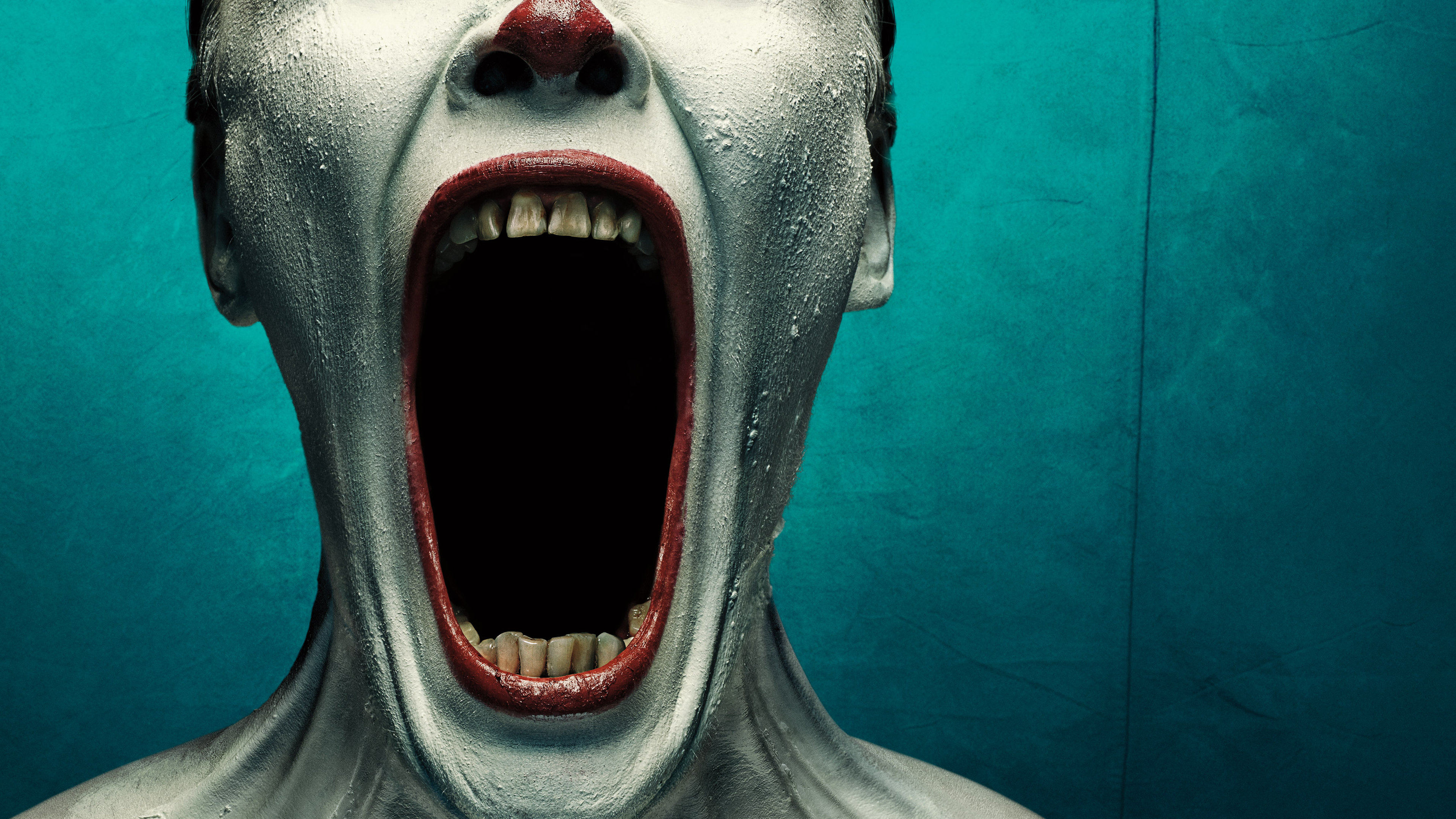horror wallpaper,facial expression,jaw,head,mouth,shout