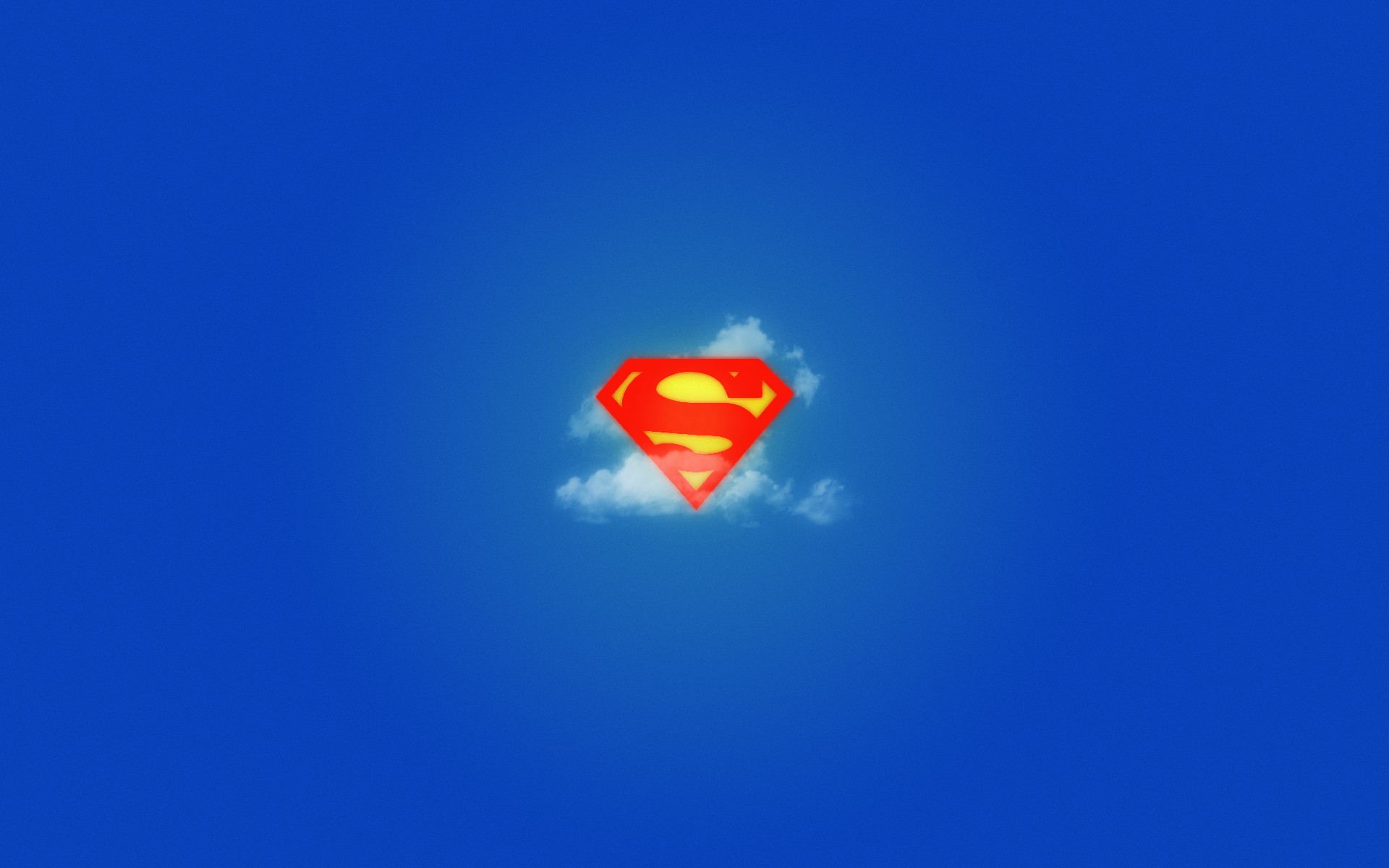 superman wallpaper,blue,sky,cobalt blue,red,azure