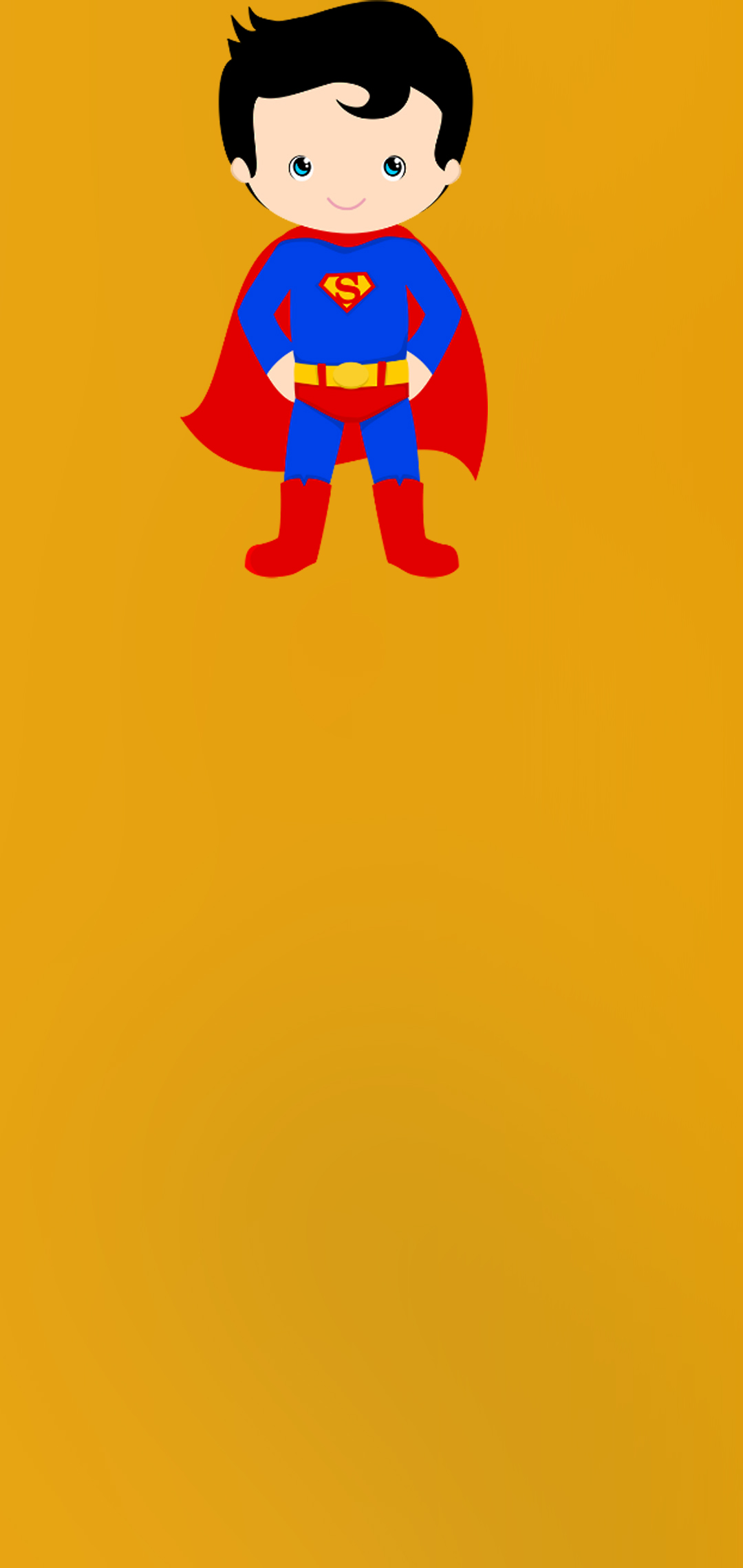 superman wallpaper,yellow,red,cartoon,fictional character,superhero