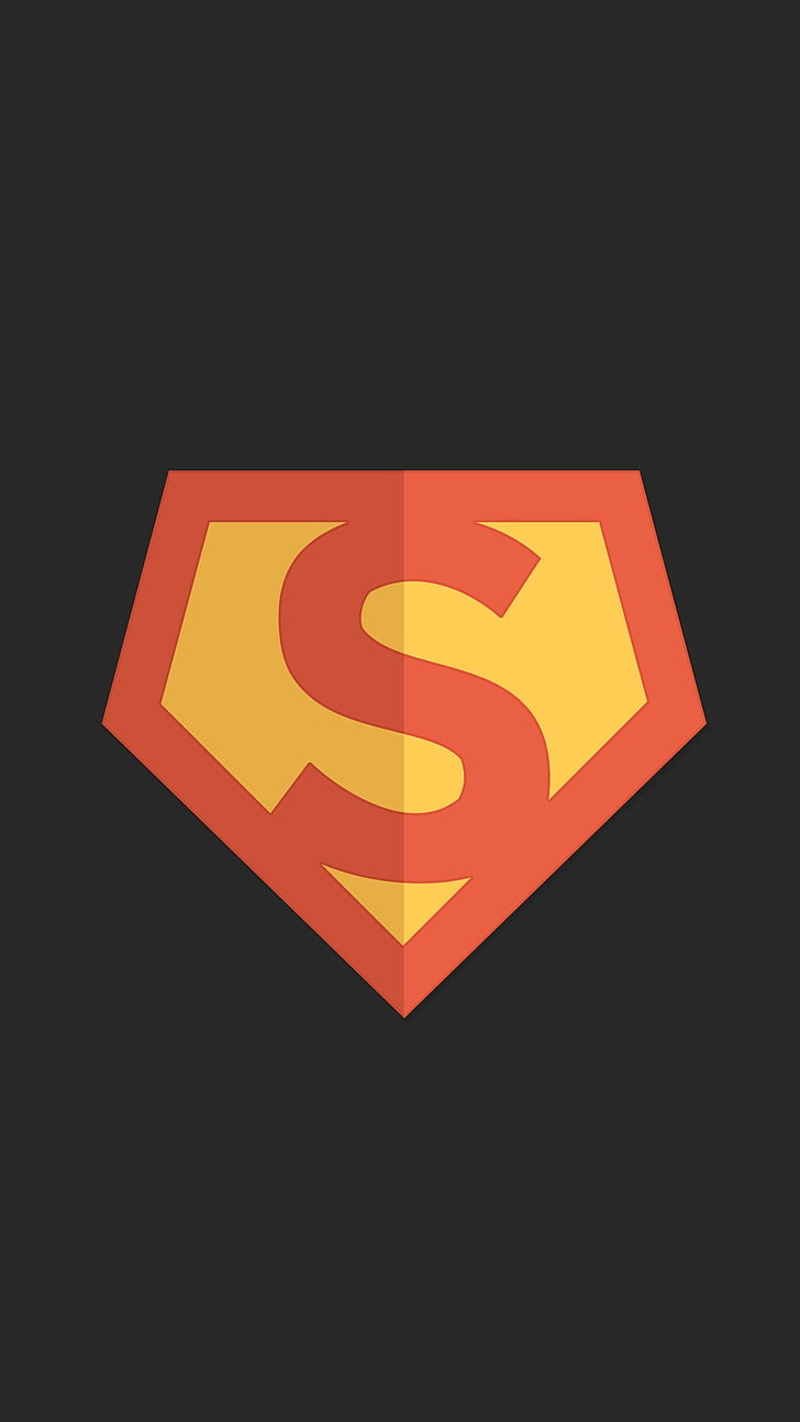 superman wallpaper,orange,font,logo,illustration,graphics