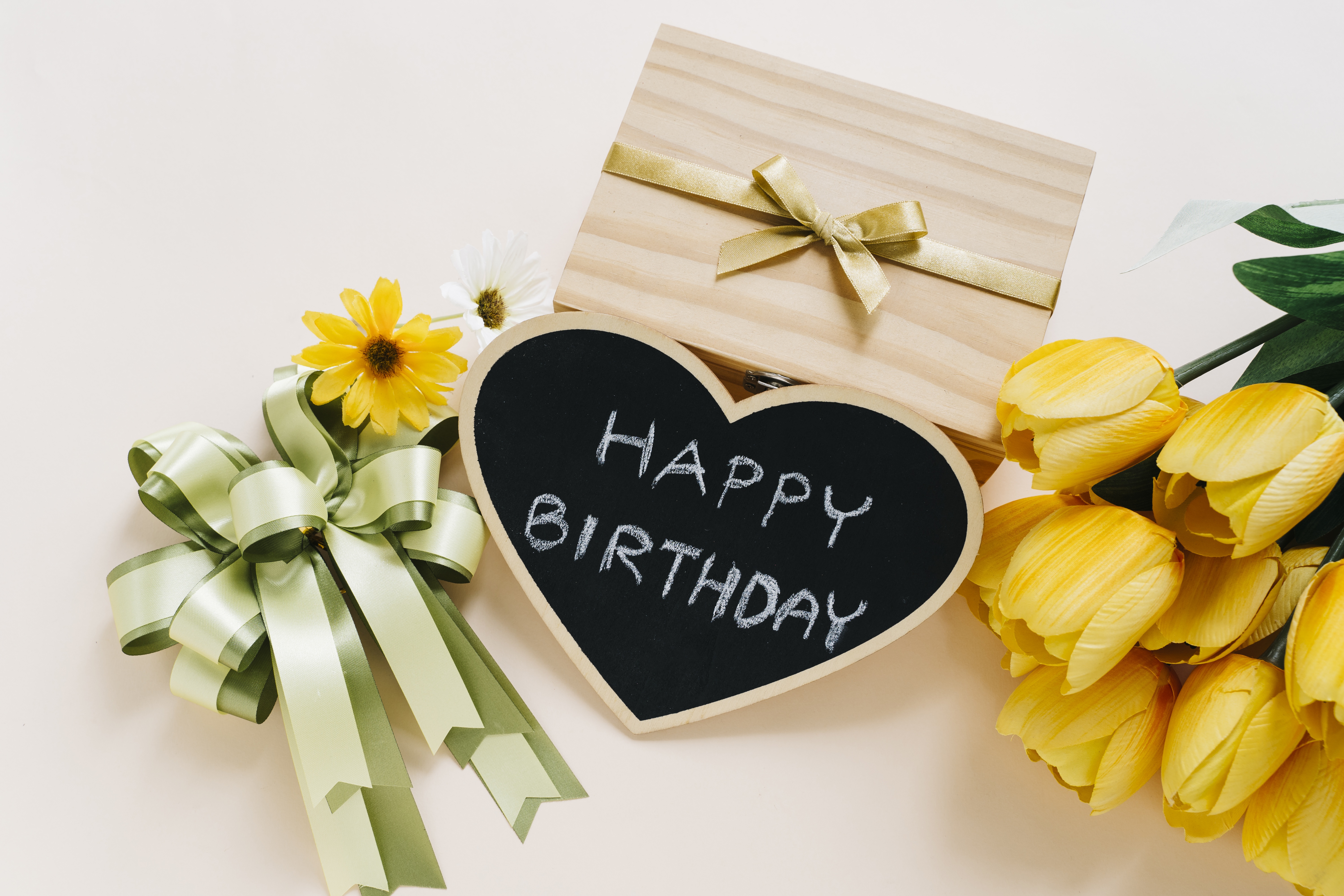 birthday wallpaper,yellow,heart,text,ribbon,wedding favors