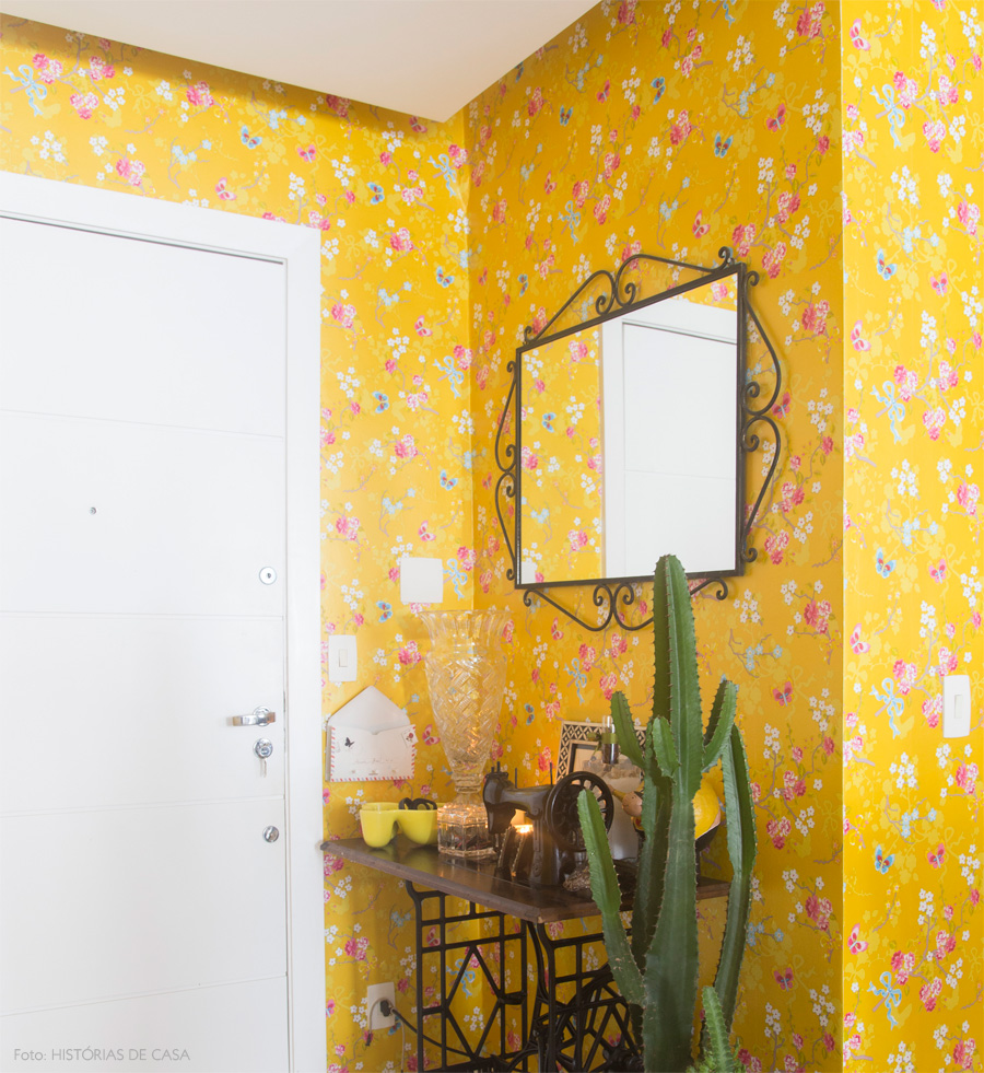 화려한 벽지,노랑,방,주황색,벽,벽지