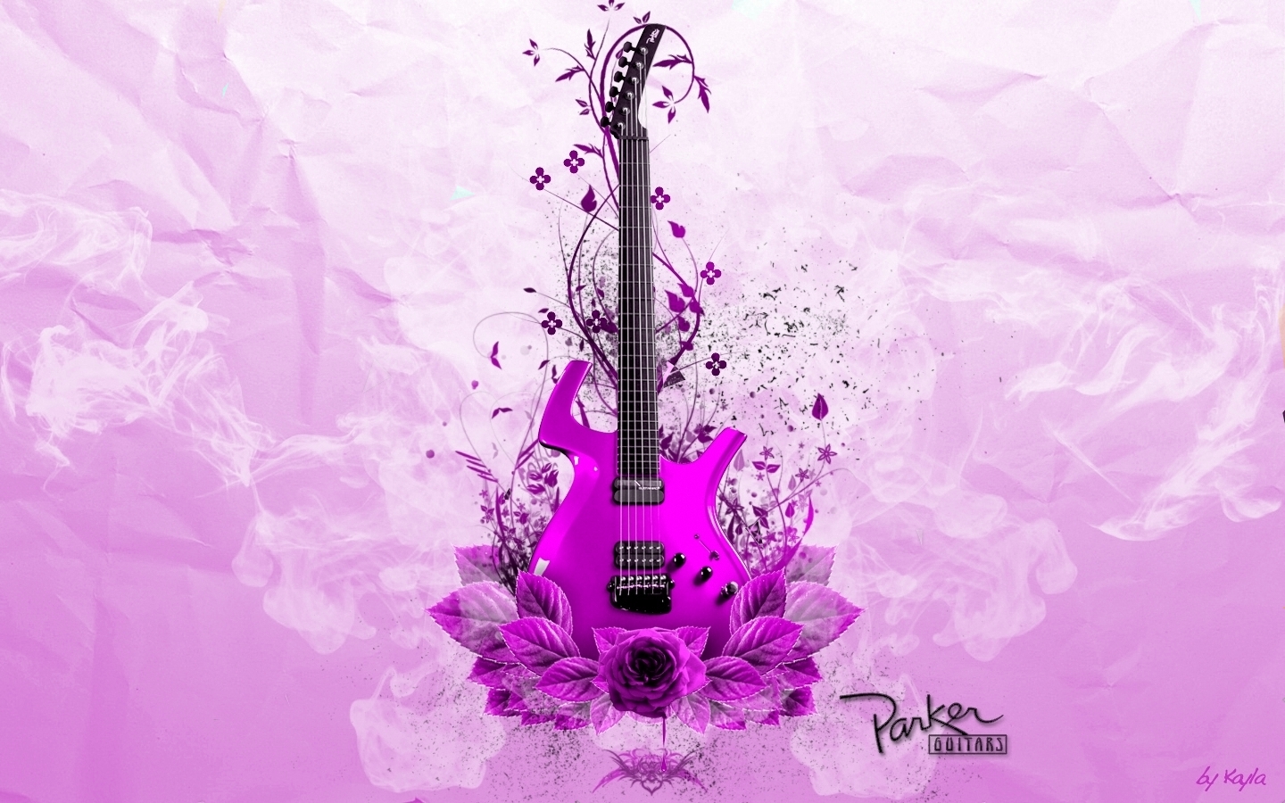 fond d'écran de guitare,rose,violet,instrument de musique,violet,instruments à cordes pincées