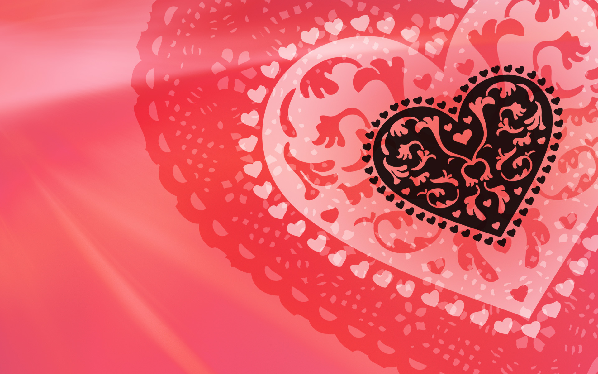 valentine wallpaper,heart,pink,red,love,valentine's day