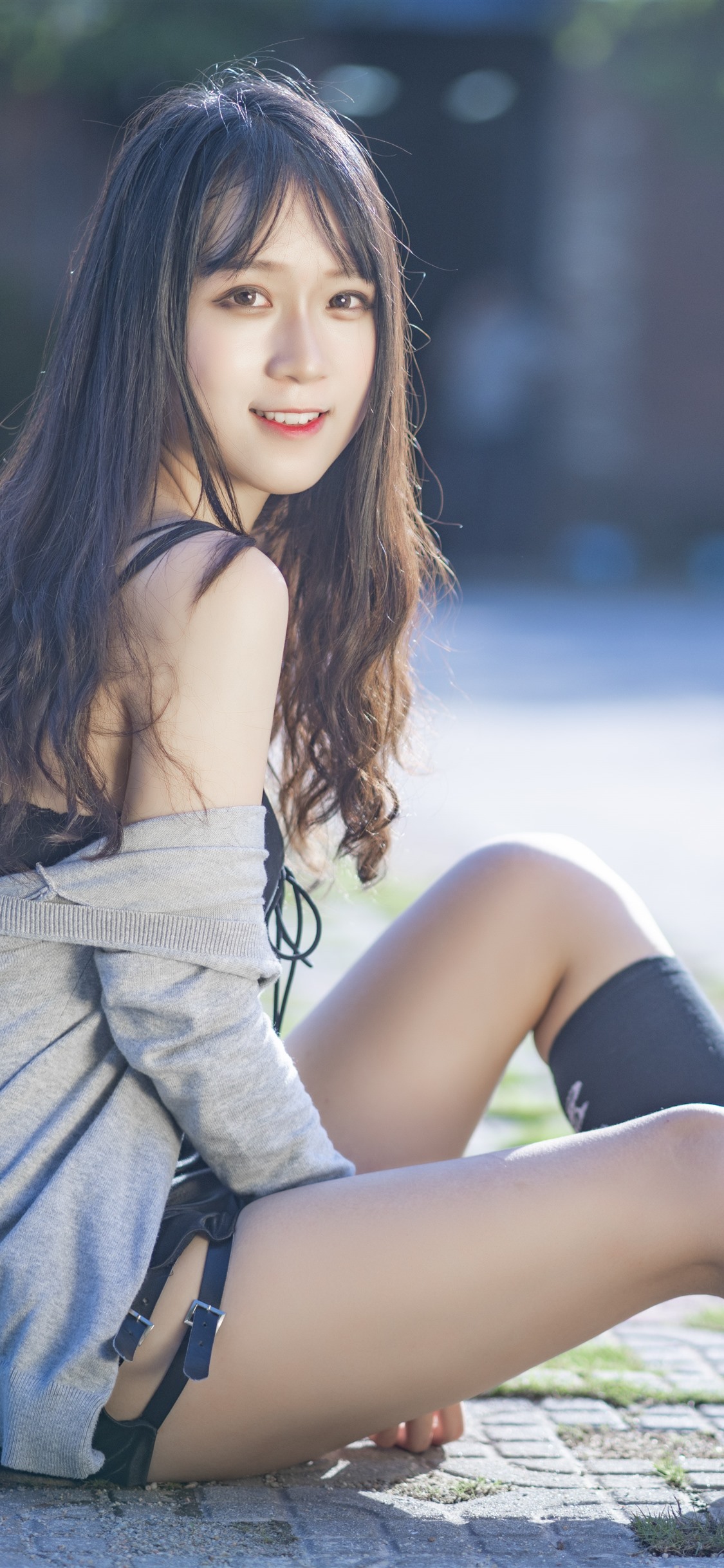 beautiful girl wallpaper,thigh,clothing,leg,beauty,photo shoot