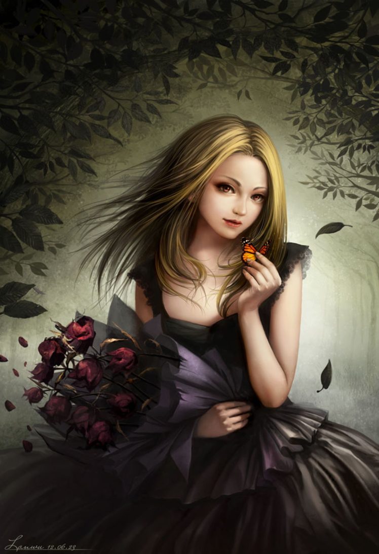 beautiful girl wallpaper,cg artwork,beauty,photography,long hair,illustration