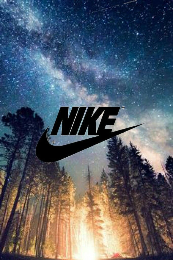 nike wallpaper,sky,atmosphere,landscape,space,tree