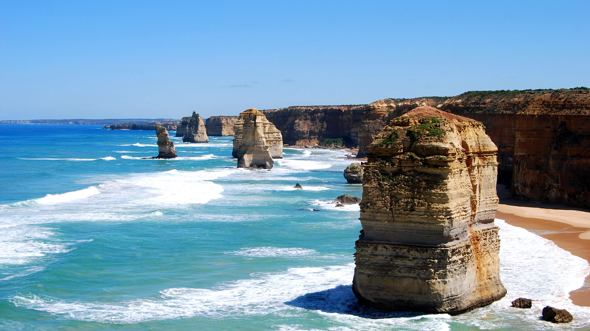 fond d'écran australien,plan d'eau,roche,mer,côte,falaise