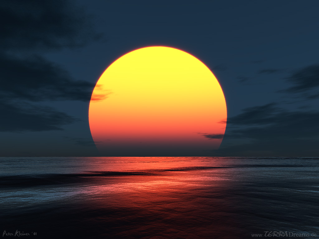 strand wallpaper,sky,horizon,sunrise,sunset,sun