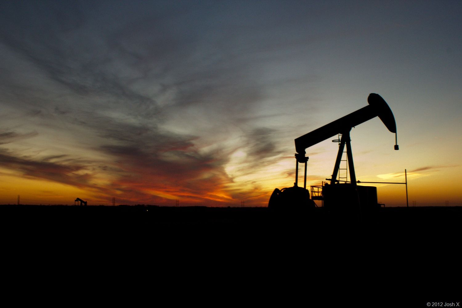 oil rig wallpaper,sky,cloud,sunset,sunrise,afterglow