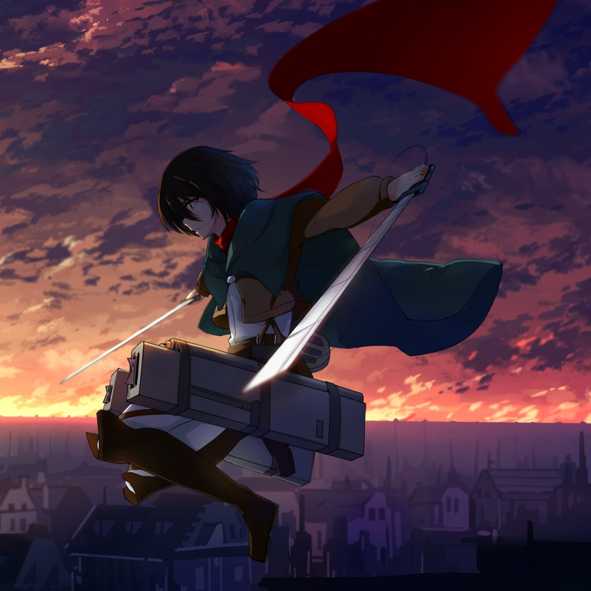 anime wallpaper for ipad,cartoon,sky,anime,illustration,cg artwork