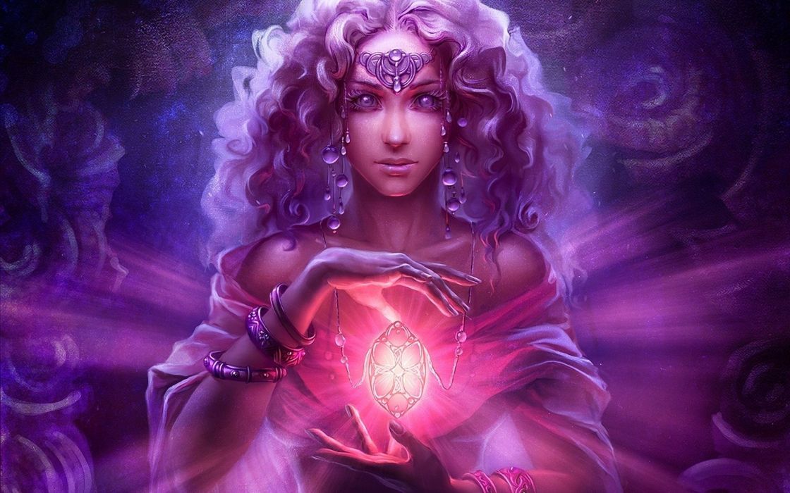 psychic wallpaper,cg artwork,purple,violet,pink,fictional character